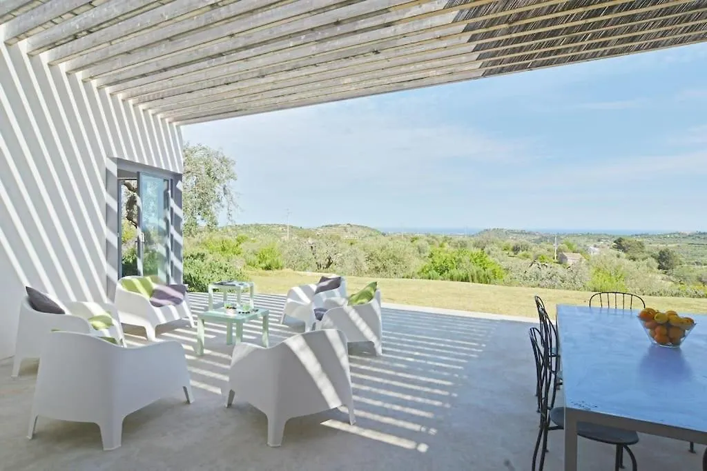 Villa Il Cavaliere Vista Mare Mozzafiato Noto